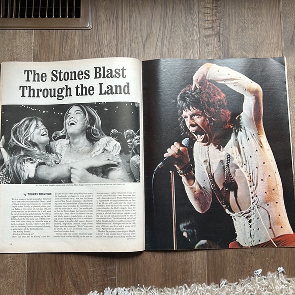 Life Magazine The Stones Are Rolling Again July 14 1972 - Picture 3 of 3